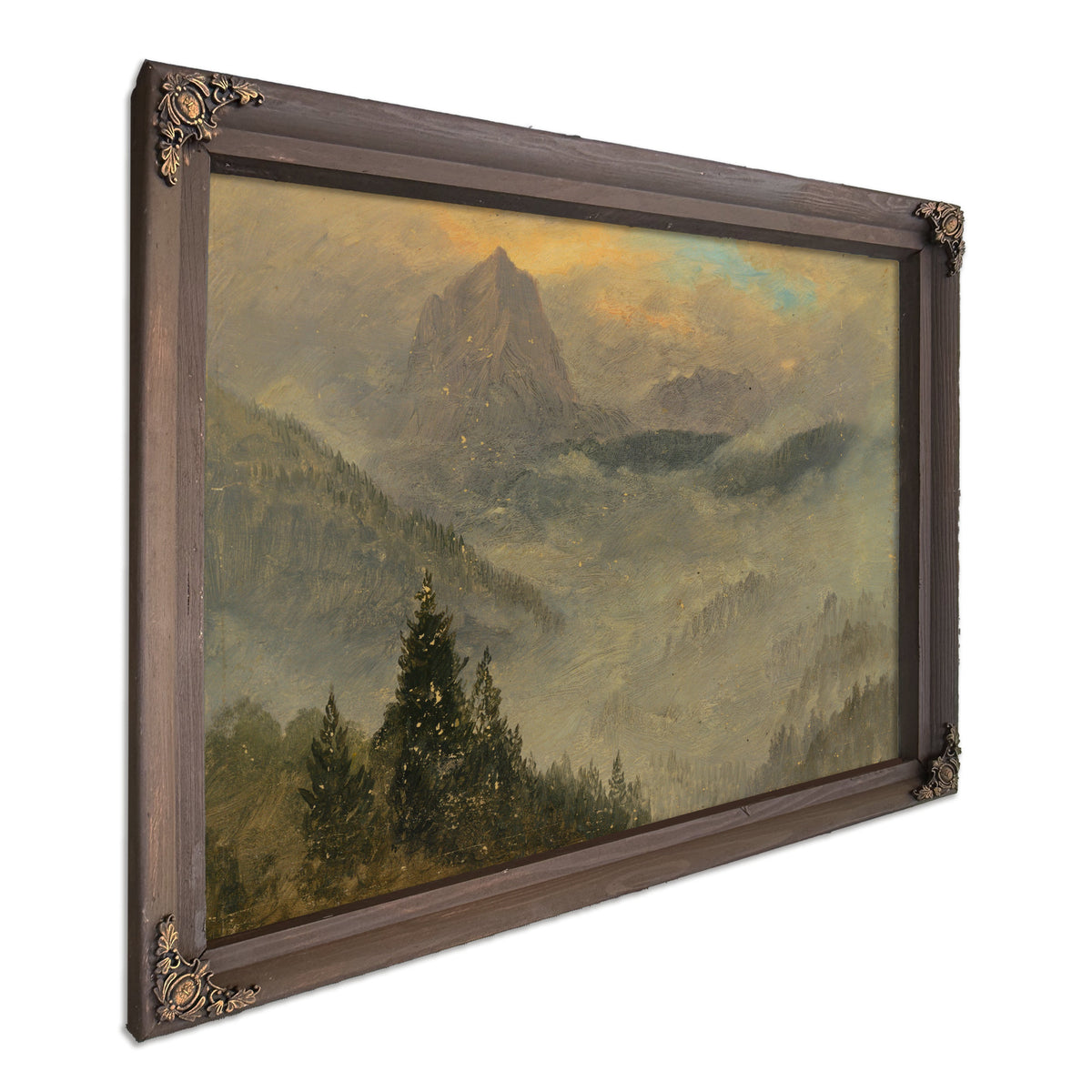 The Hochkalter Near Berchtesgaden 1868 By Frederic Edwin Church