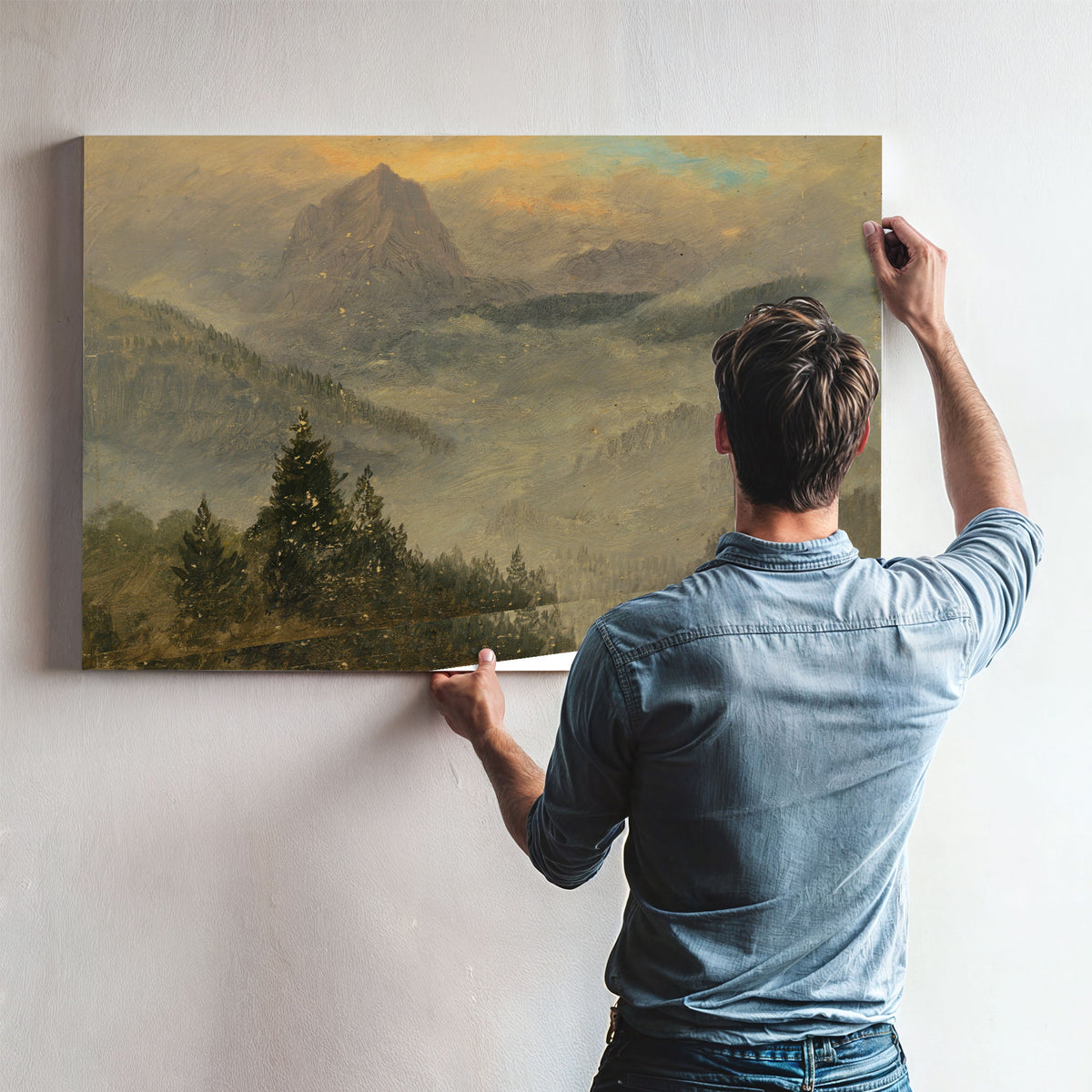 The Hochkalter Near Berchtesgaden 1868 By Frederic Edwin Church