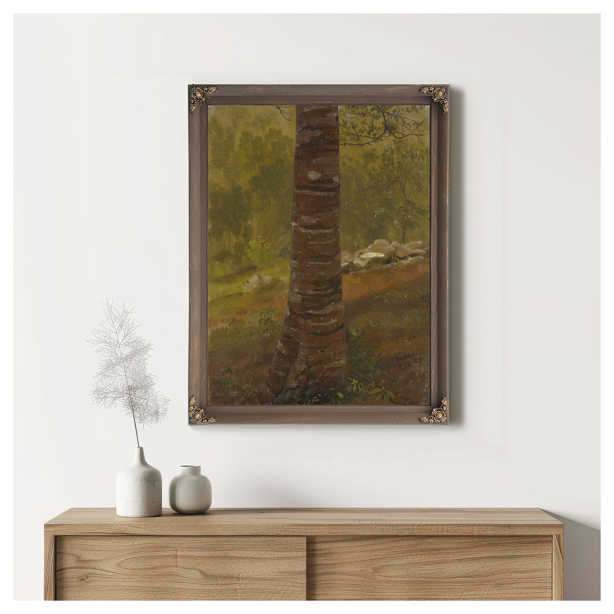 Tree 02 By Frederic Edwin Church