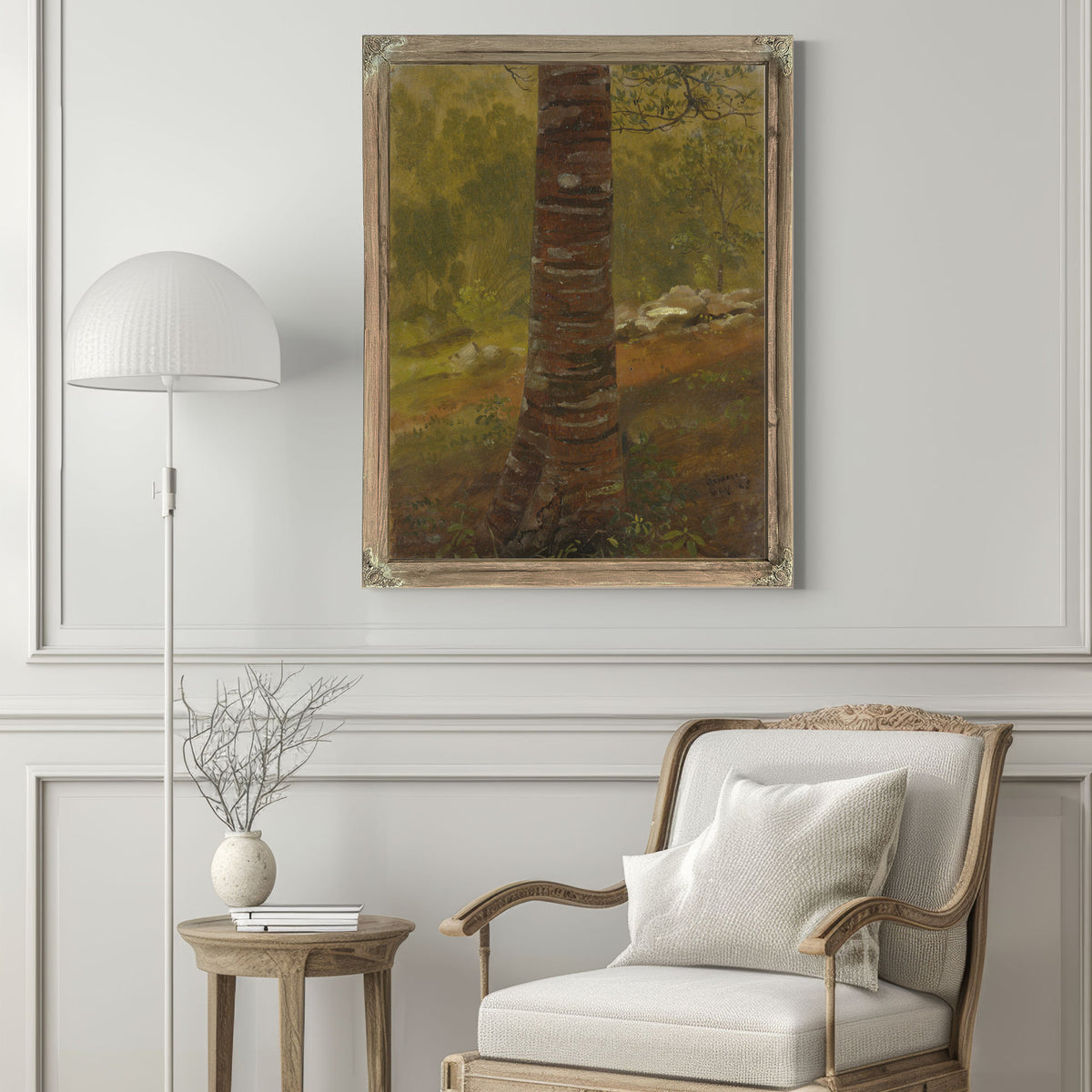 Tree 02 By Frederic Edwin Church