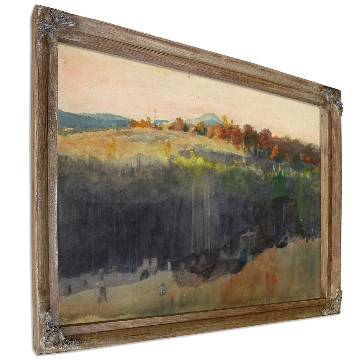 Valley Hillside Adirondacks 188994 By Frederic Edwin Church