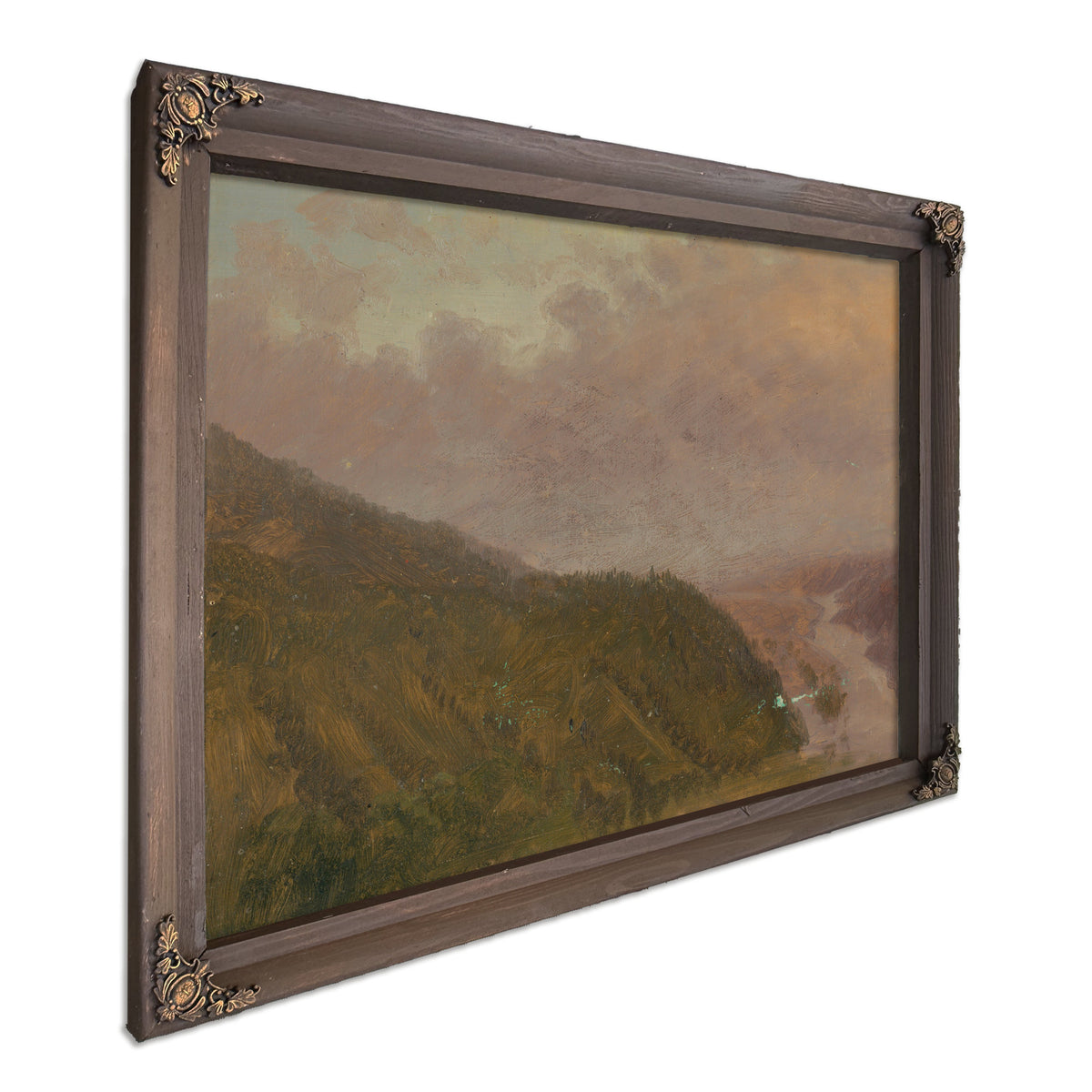 Valley Top a High Hill Europe 186070 By Frederic Edwin Church