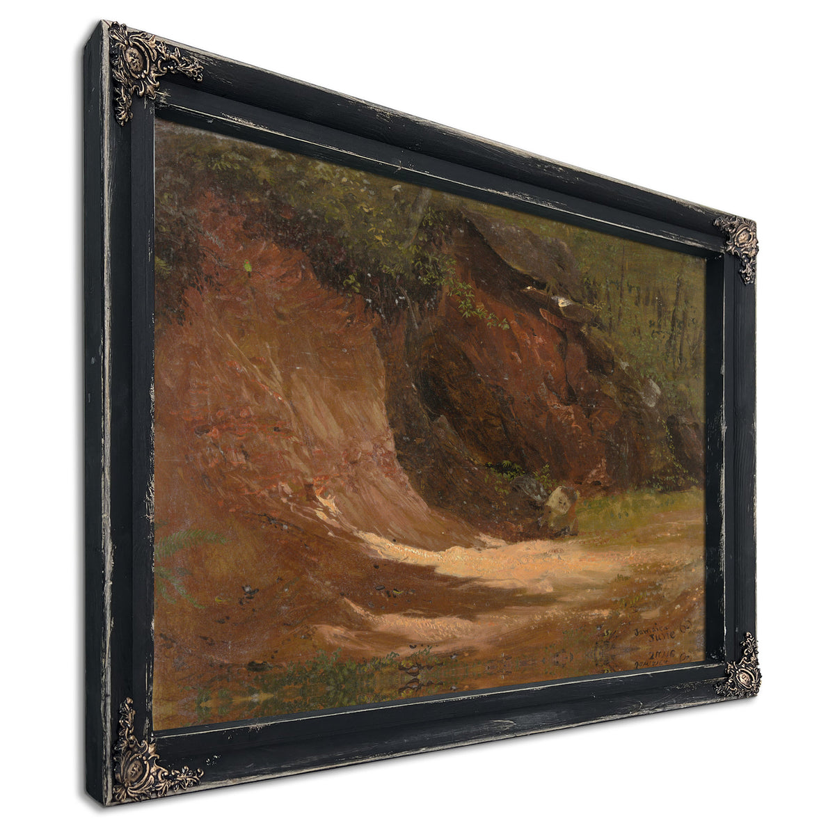 Woodland Bank Jamaica June 1865 By Frederic Edwin Church