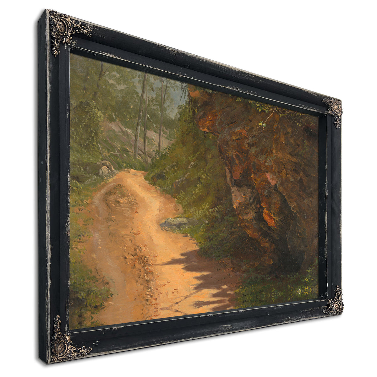 Woodland Path Jamaica 1865 By Frederic Edwin Church