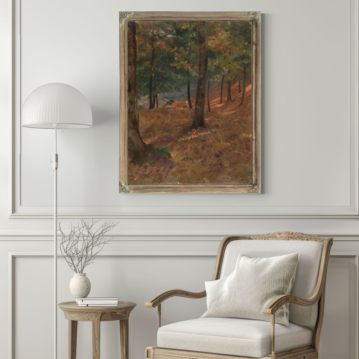 Woodland Scene 187080 By Frederic Edwin Church