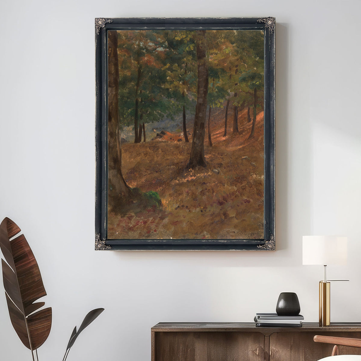 Woodland Scene 187080 By Frederic Edwin Church