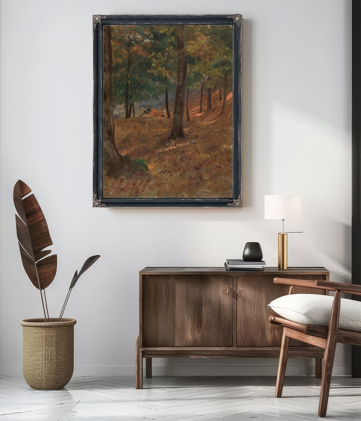 Woodland Scene 187080 By Frederic Edwin Church