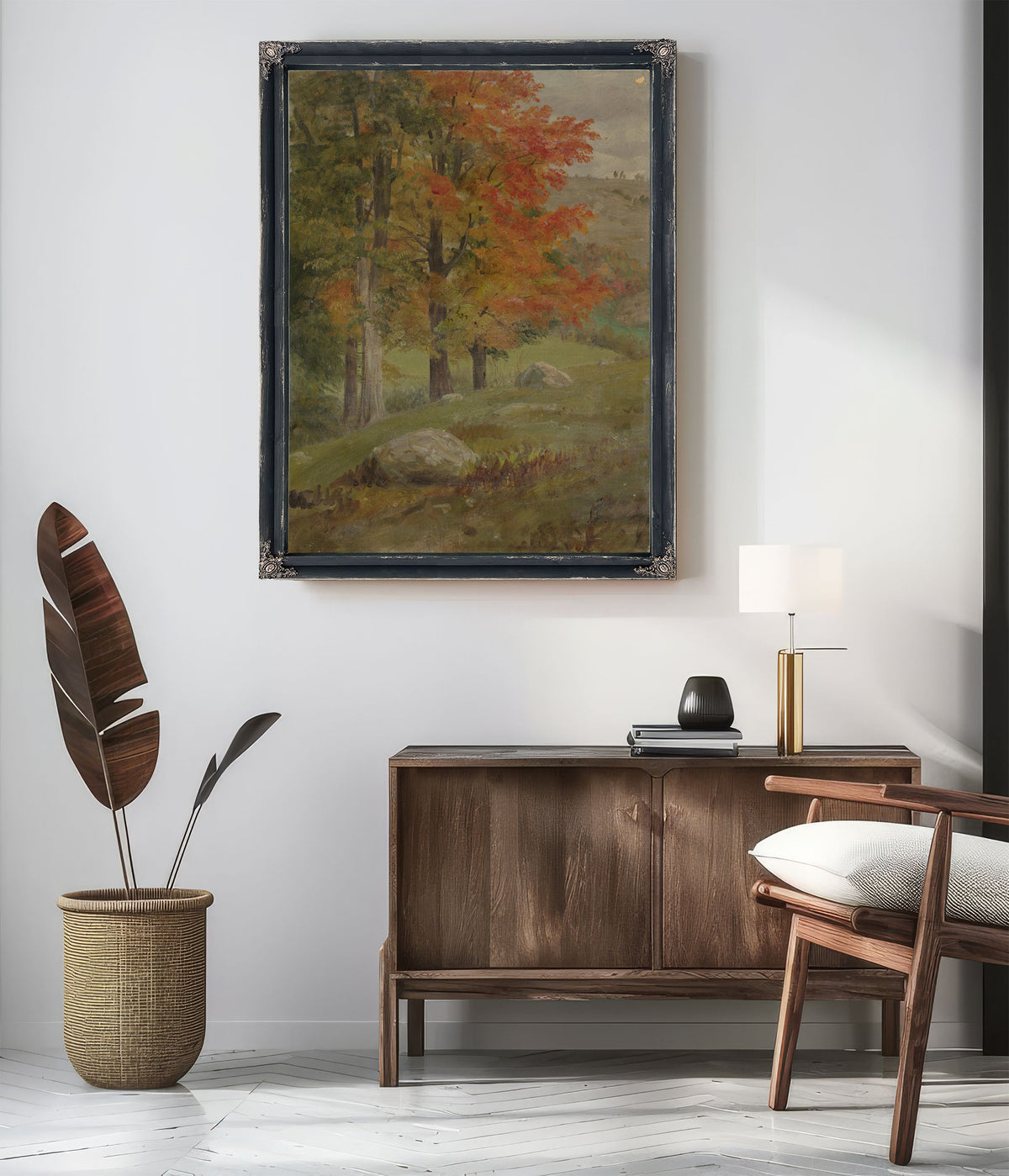 Woods Autumn 1865 02 By Frederic Edwin Church