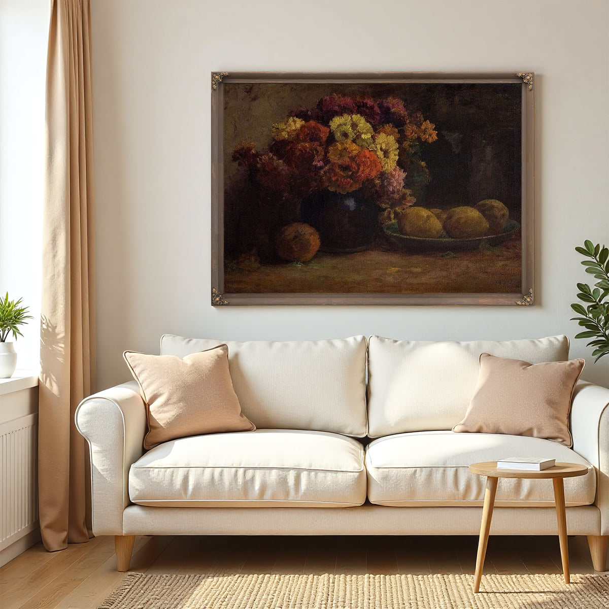 Fruit & Flowers By Theodore Clement Steele