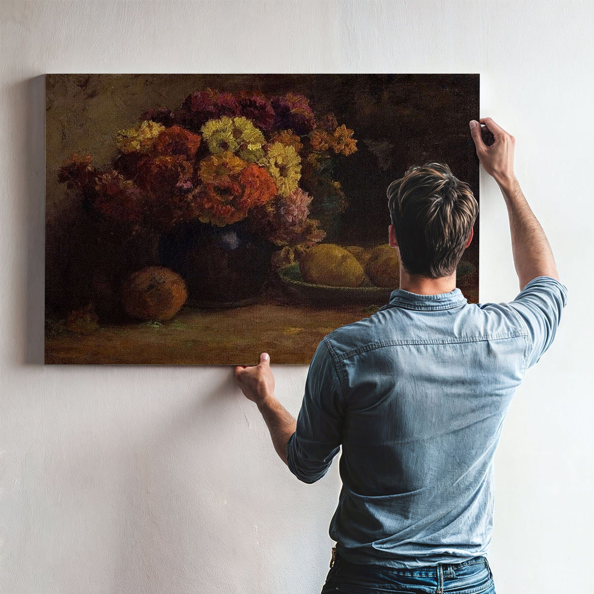 Fruit & Flowers By Theodore Clement Steele