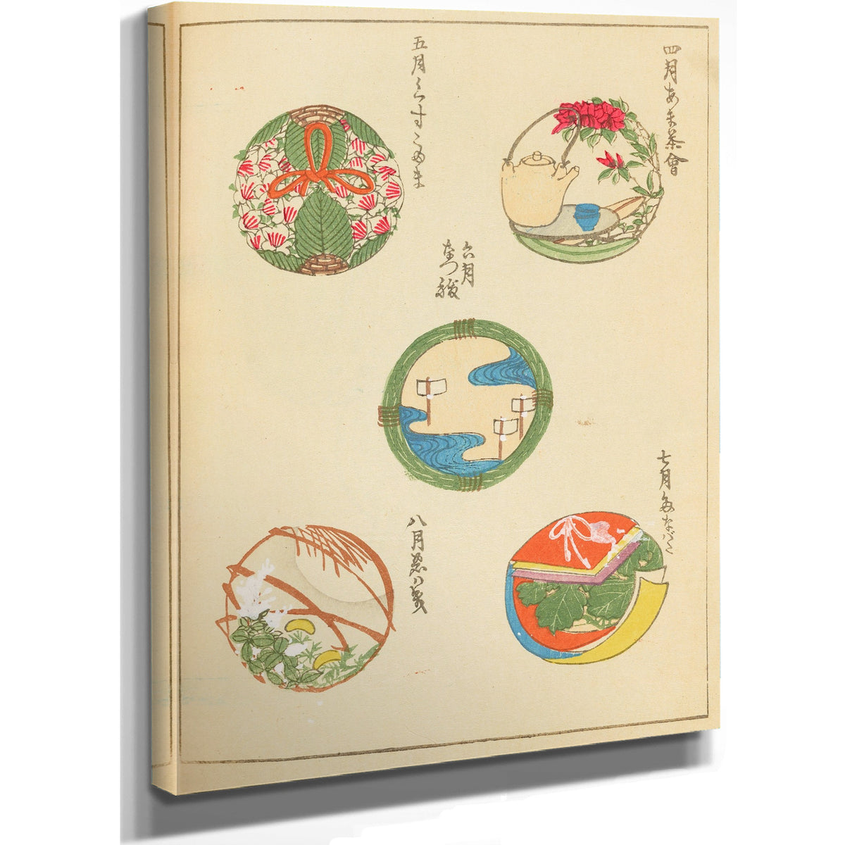 Shin Bijutsukai Plate 183 By Furuya Korin