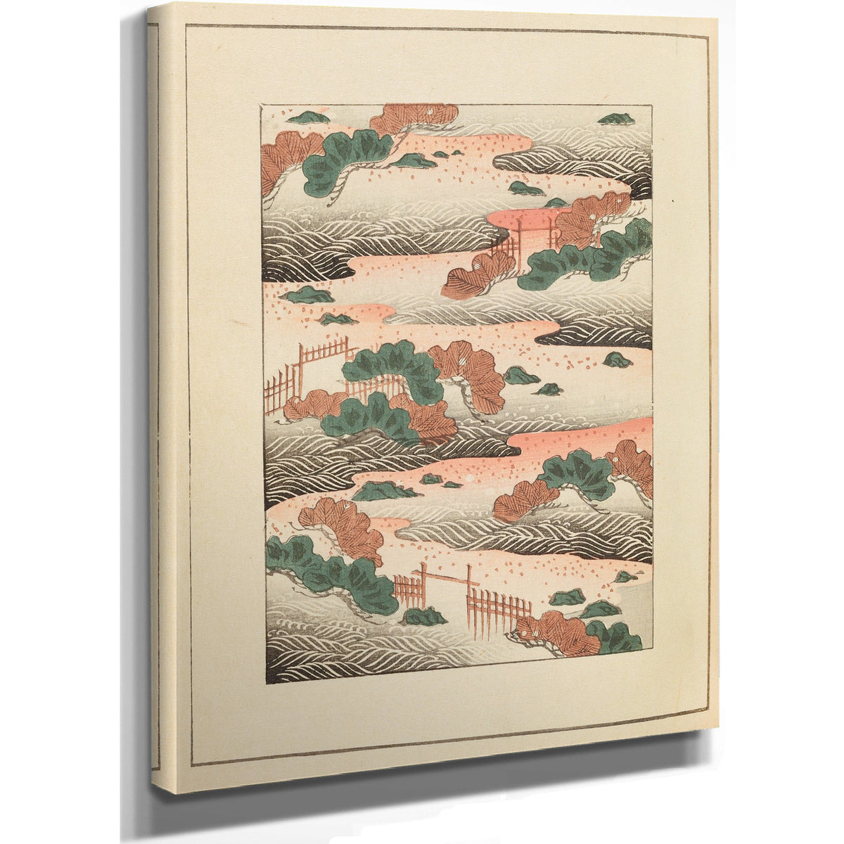 Shin Bijutsukai Plate 321 By Furuya Korin