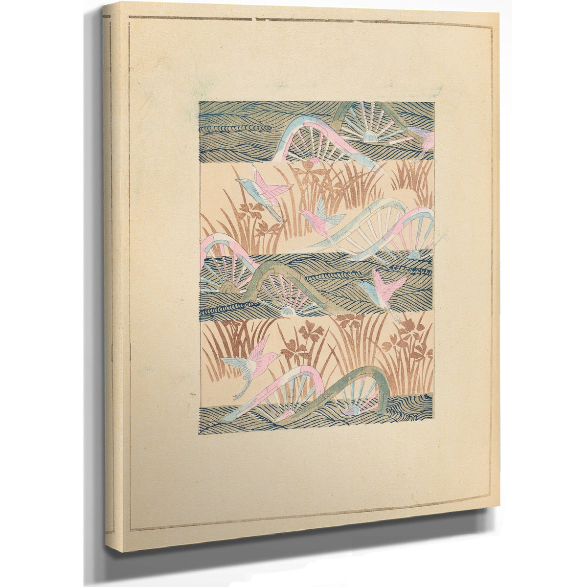 Shin Bijutsukai Plate 340 By Furuya Korin