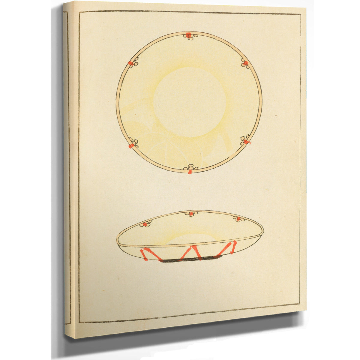 Shin Bijutsukai Plate 88 By Furuya Korin