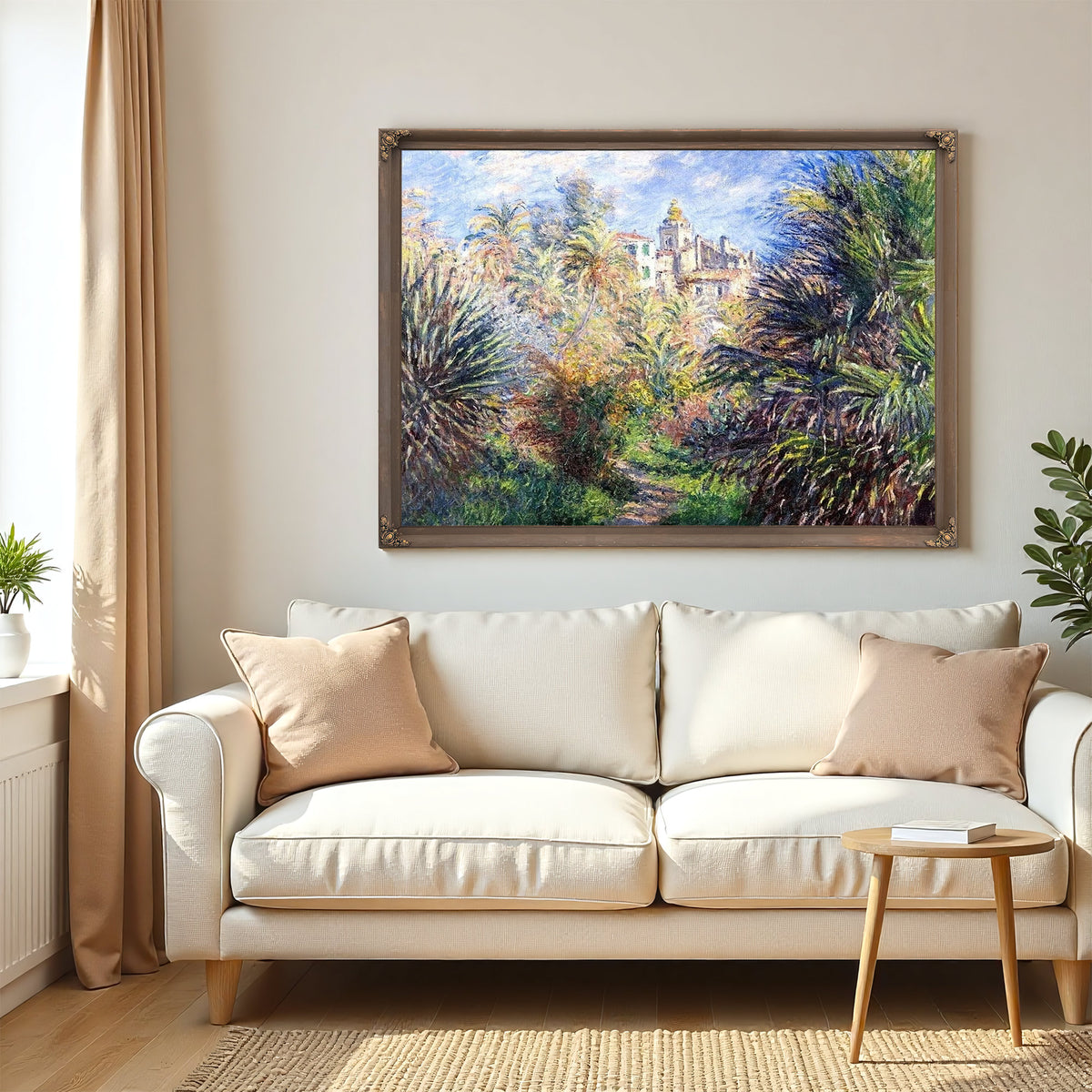 Gardens Of The Villa Moreno, Bordighera By Claude Monet
