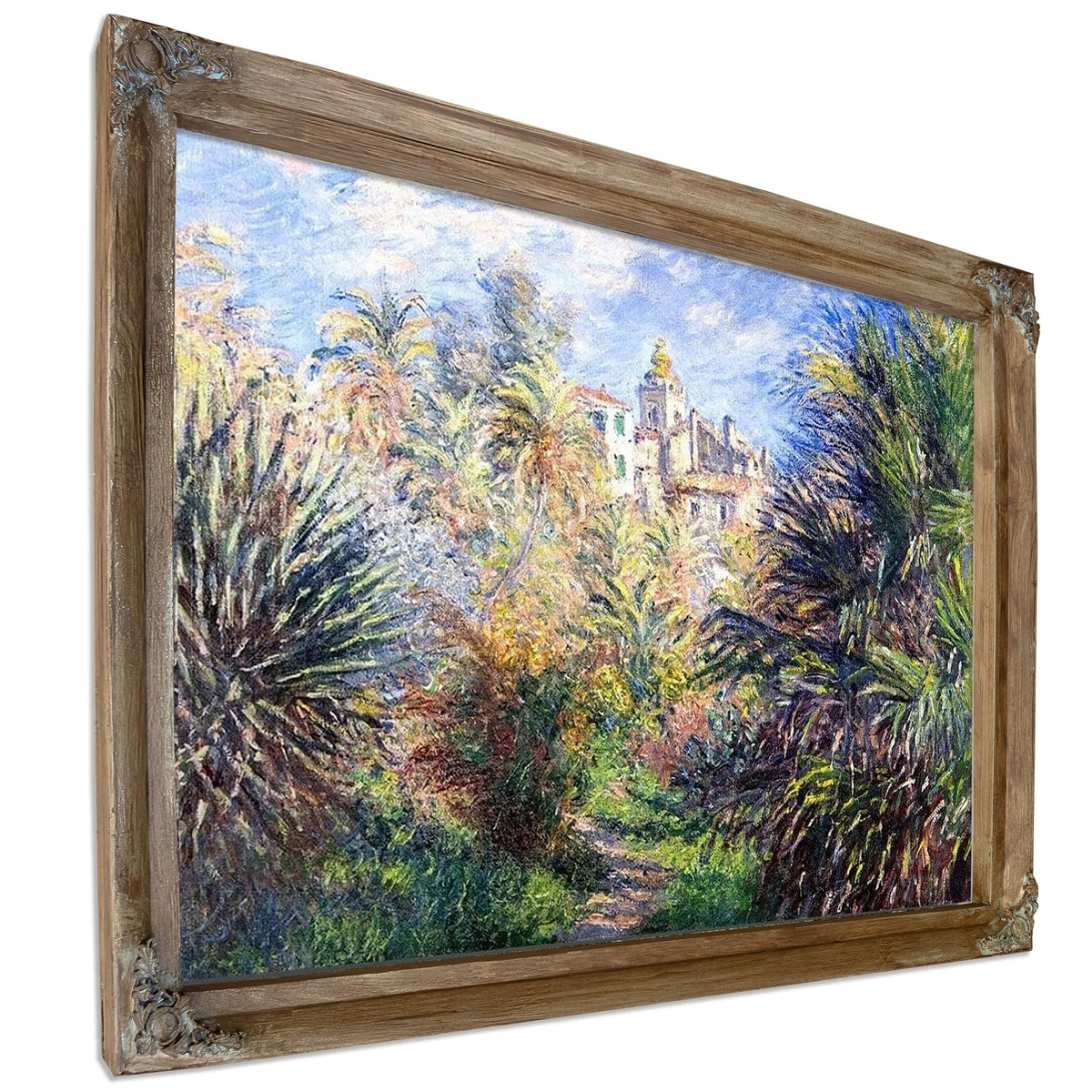 Gardens Of The Villa Moreno, Bordighera By Claude Monet
