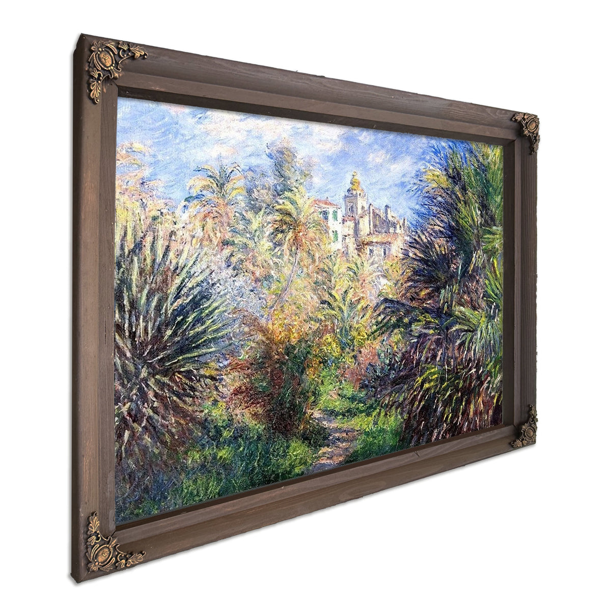 Gardens Of The Villa Moreno, Bordighera By Claude Monet
