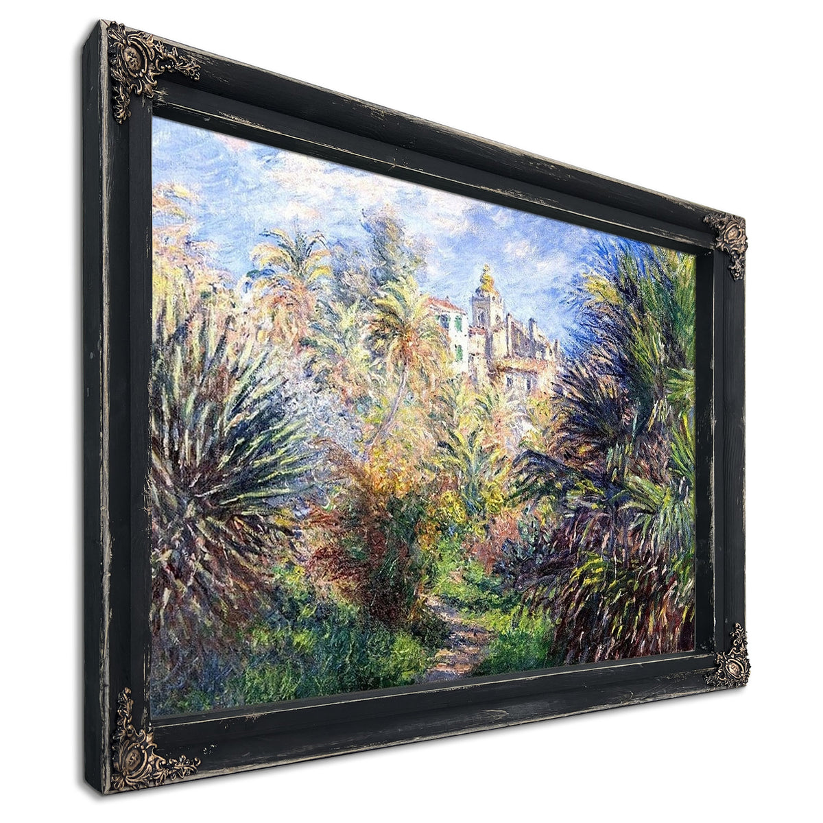 Gardens Of The Villa Moreno, Bordighera By Claude Monet