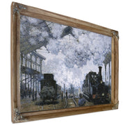 Gare Saint Lazare By Claude Monet