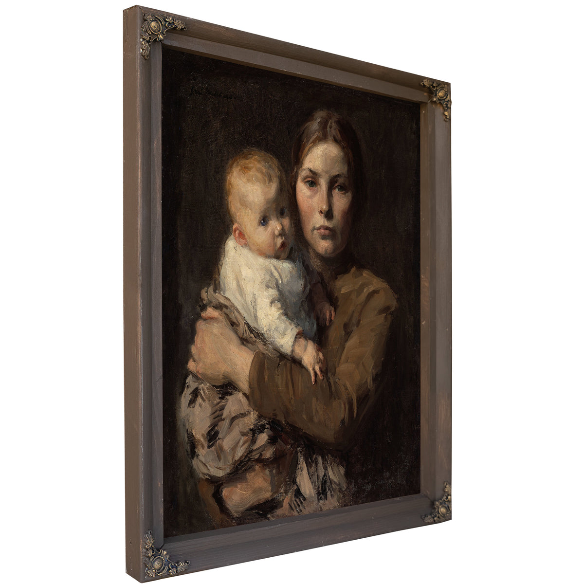 Mother Child C 1906 By Gari Melchers