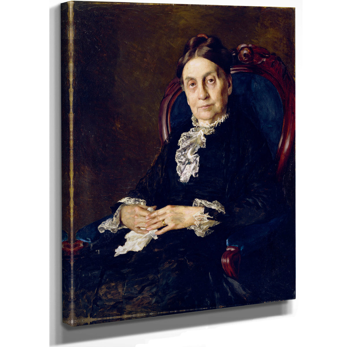 Mrs Samuel Mountfort Pitts 1888 By Gari Melchers