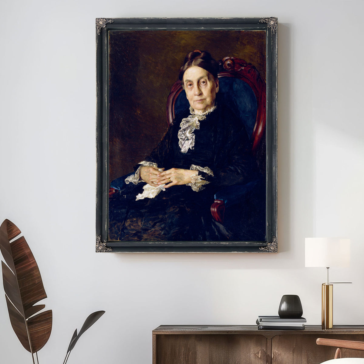 Mrs Samuel Mountfort Pitts 1888 By Gari Melchers