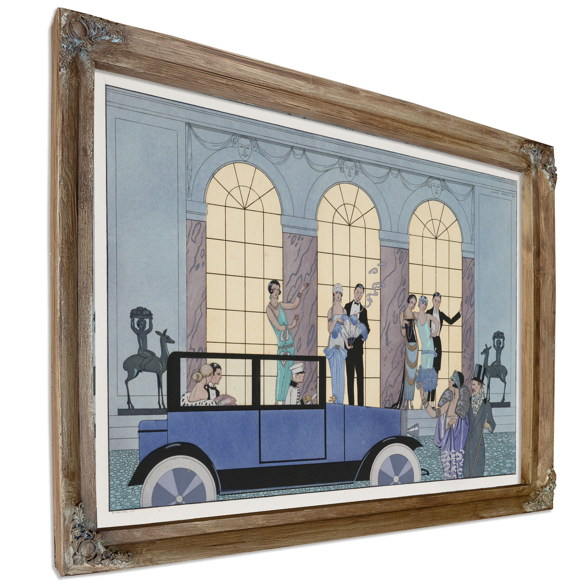 Au Revoir 1920 By George Barbier