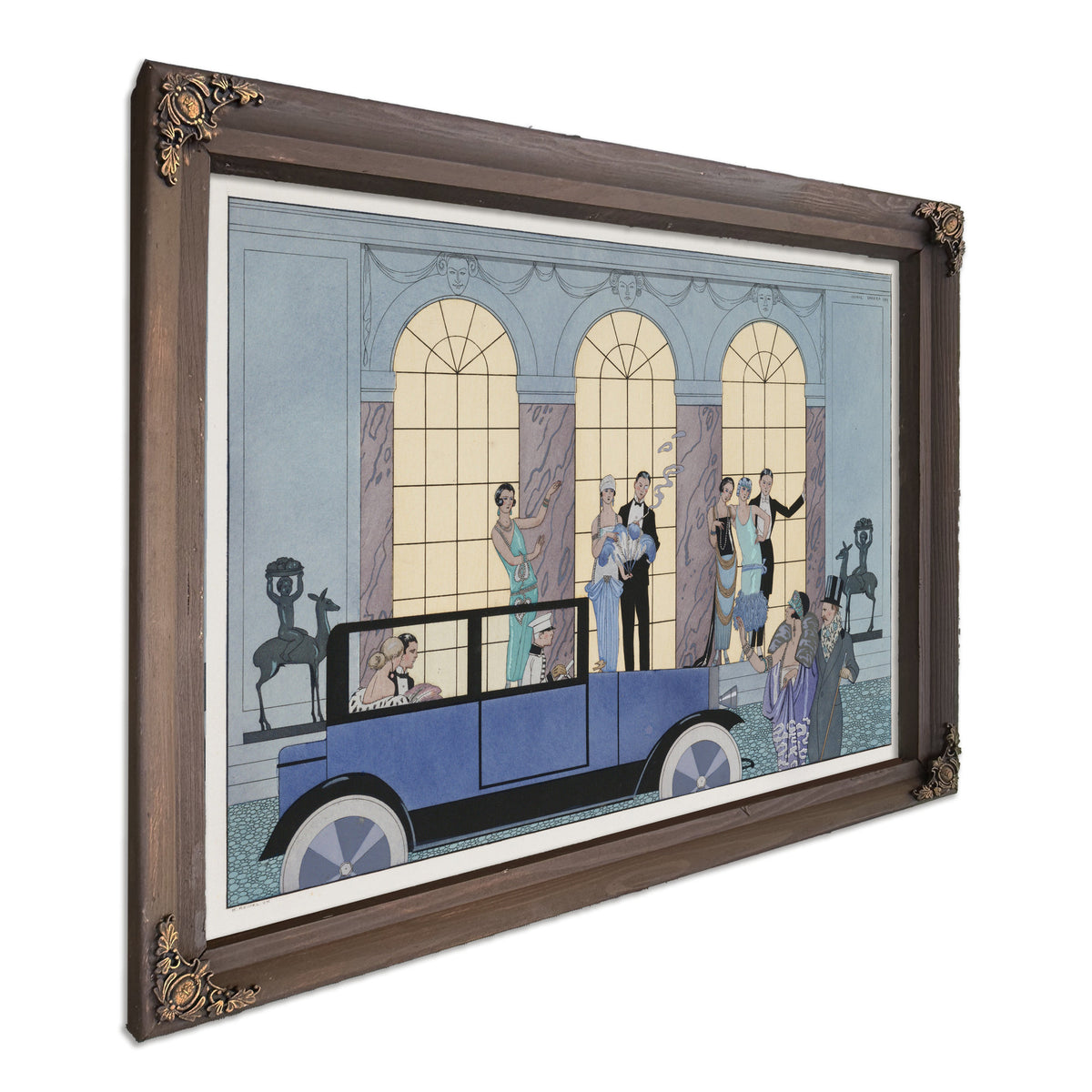 Au Revoir 1920 By George Barbier
