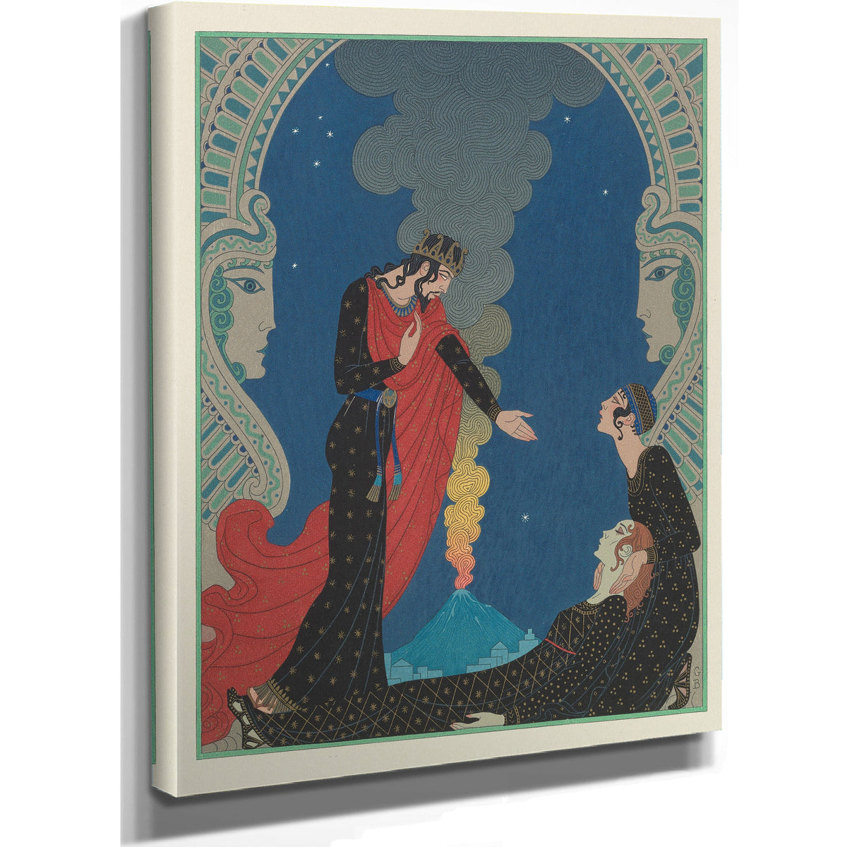 Empedocles Panthea 1929 By George Barbier