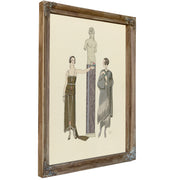 Eros Robe et Manteau Pour le Soir de By George Barbier