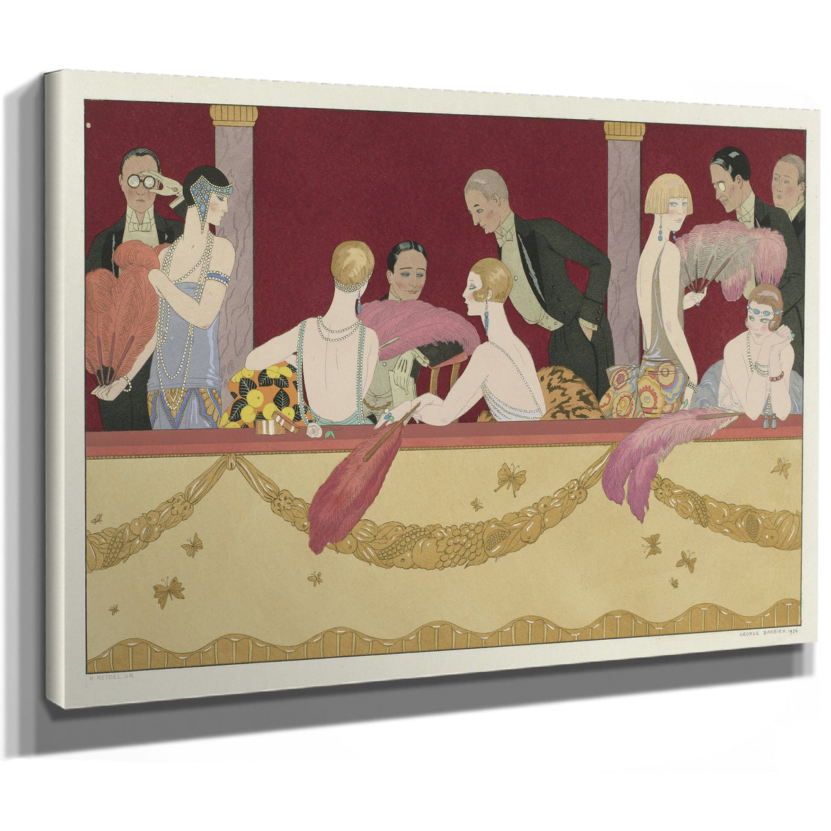 Eventails 1924 By George Barbier
