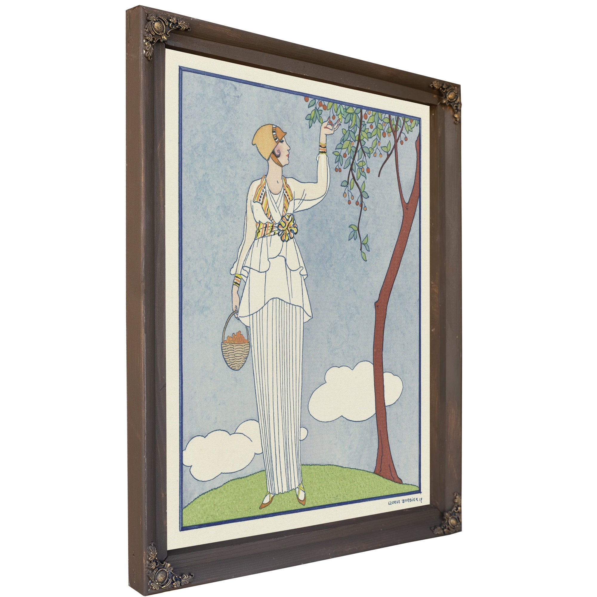 Famous Fashion Houses 1914 By George Barbier