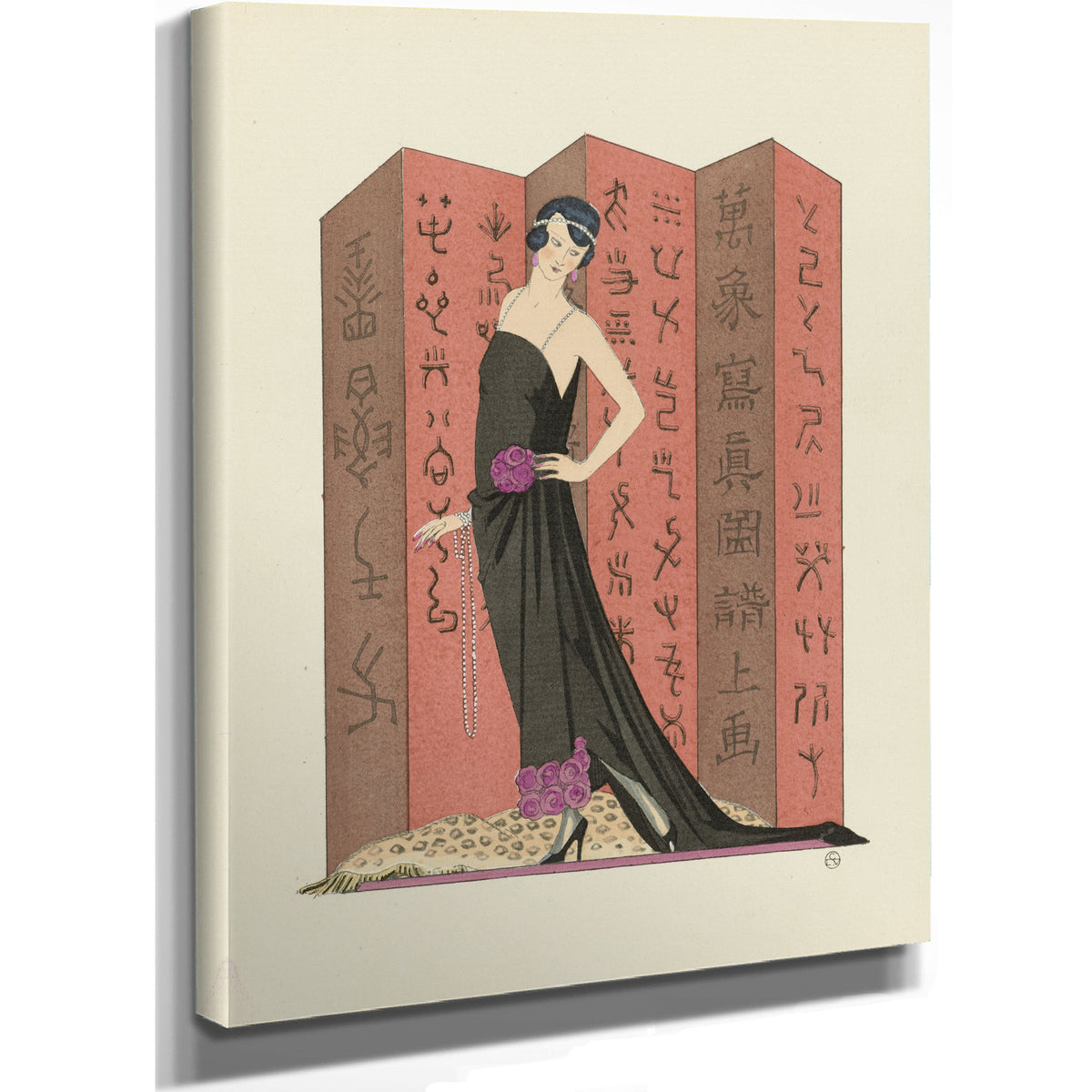 Famous Fashion Houses 1921 By George Barbier