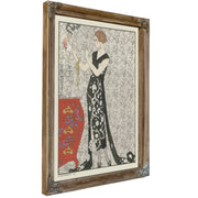 Fumee Robe du Soir de Beer 1921 By George Barbier