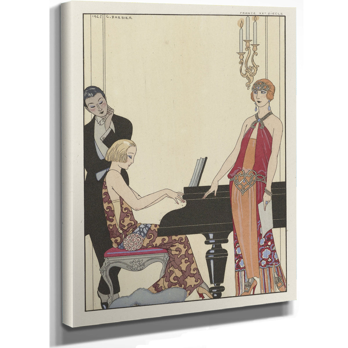 Incantation 1923 By George Barbier