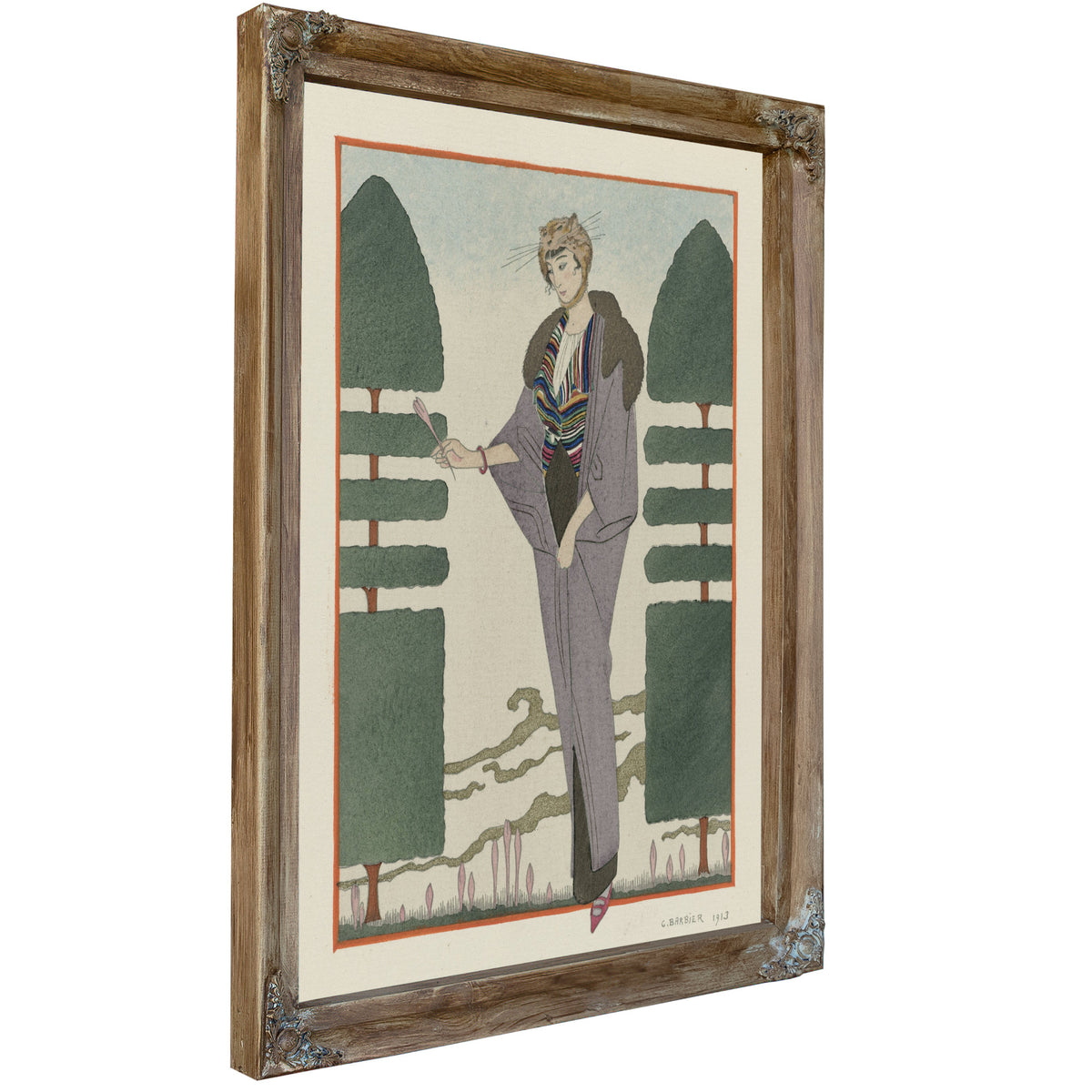 Les Colchiques Manteau de Voyage de By George Barbier