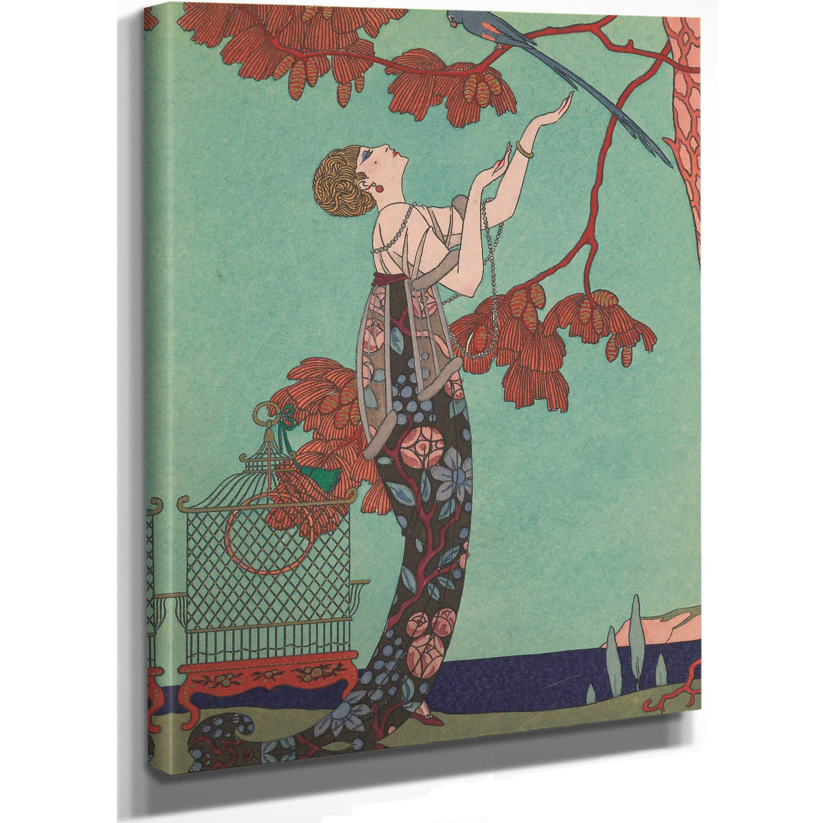Loiseau Volage 1914 By George Barbier