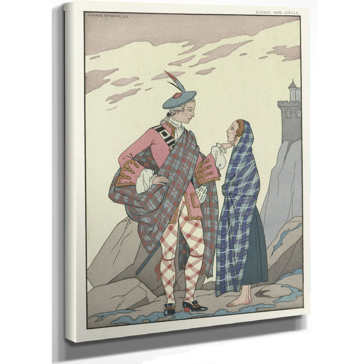 Nayez Pas Peur Petite Ecosse Xviiie By George Barbier