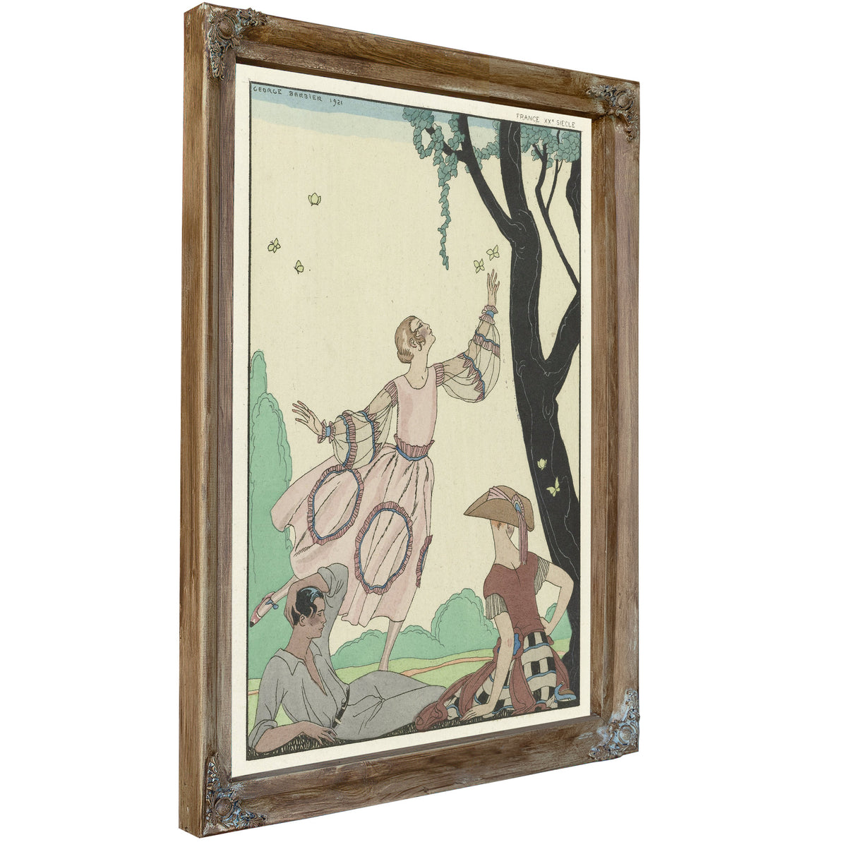 Papillons France Xxe Siecle 1922 By George Barbier