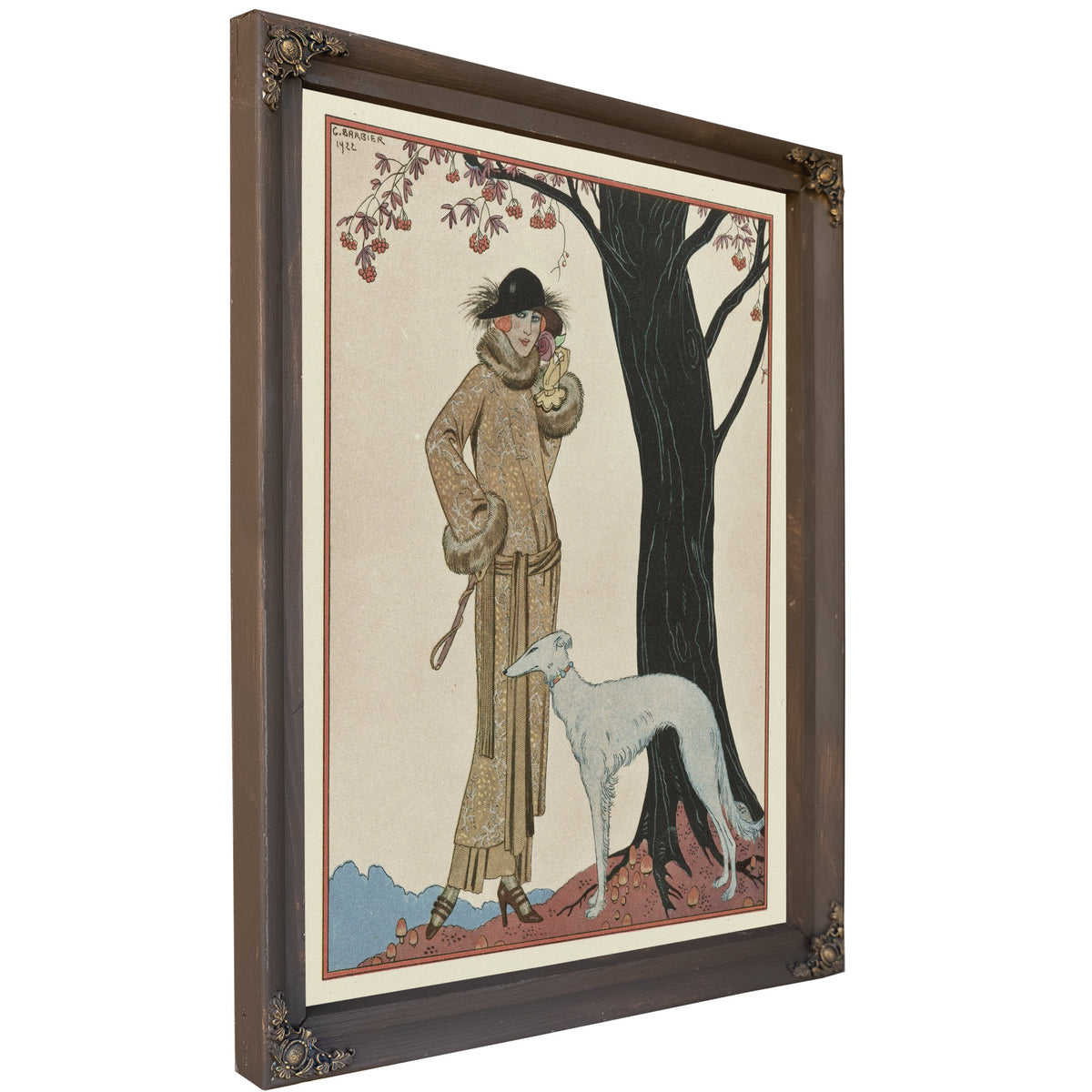 Symphonie Automnale Manteau et Robe By George Barbier