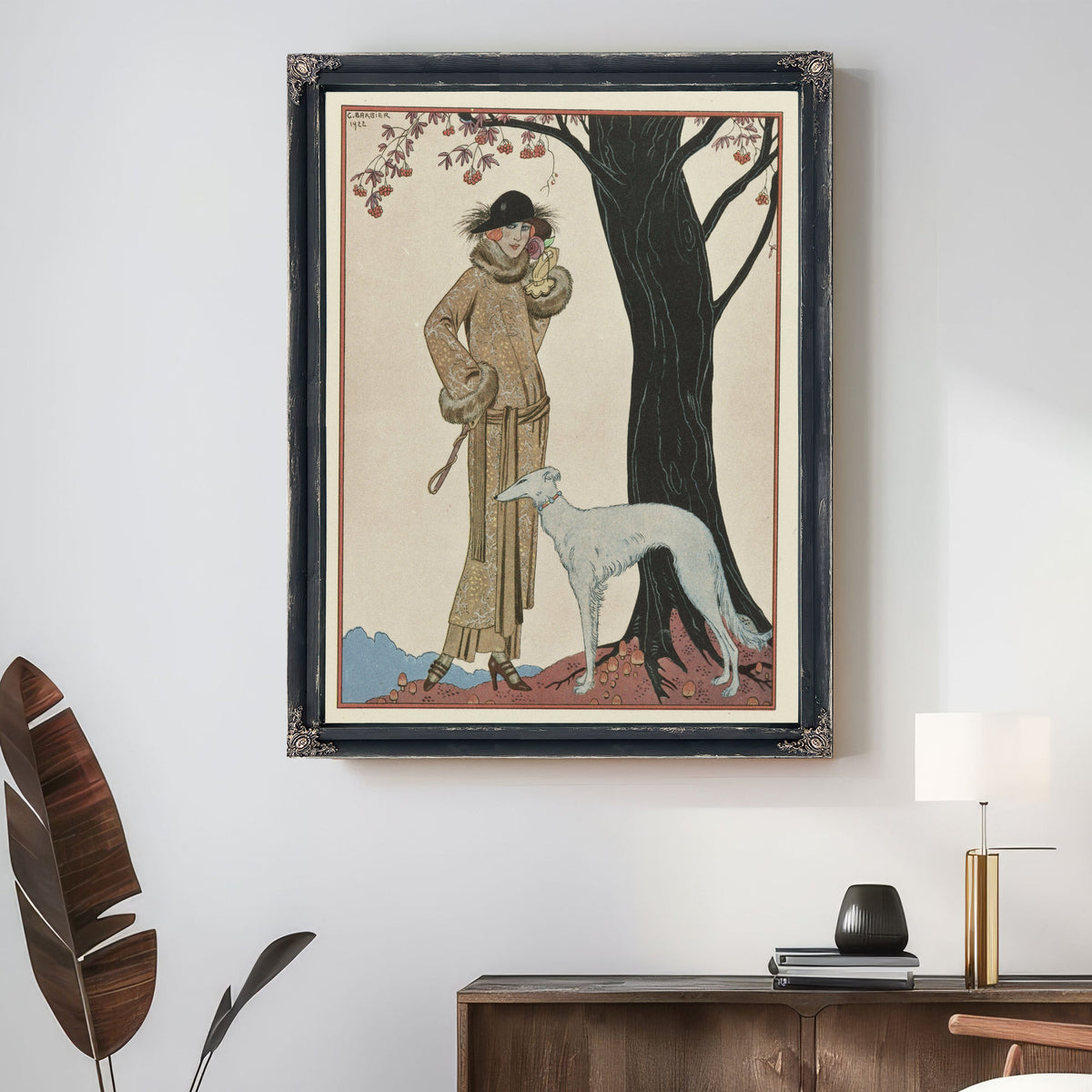 Symphonie Automnale Manteau et Robe By George Barbier