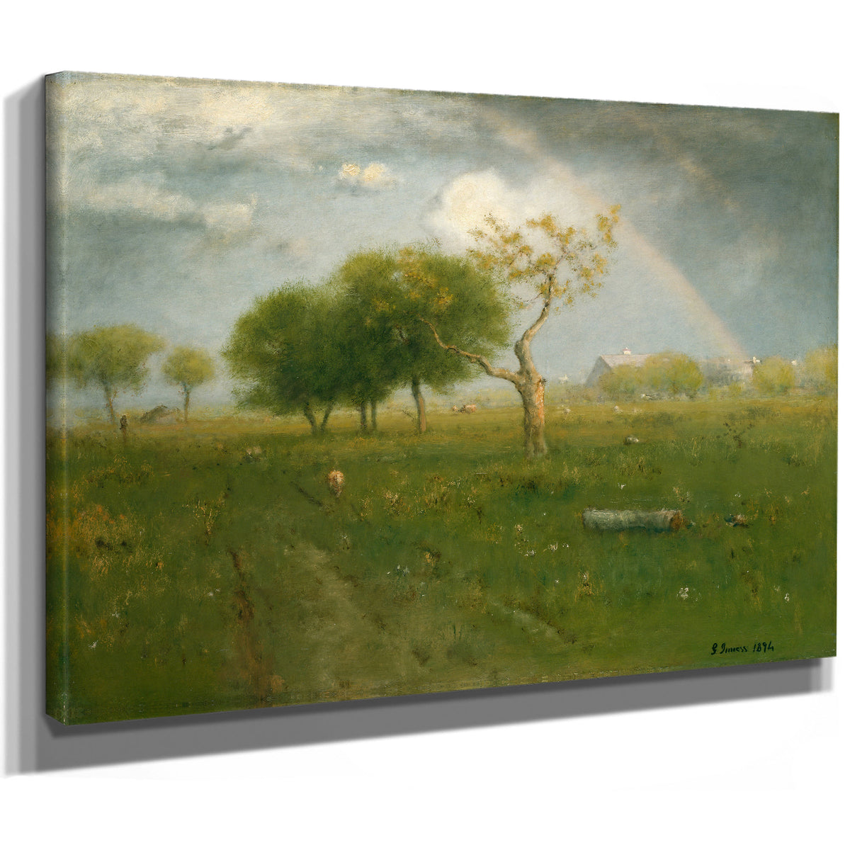 After Summer Shower By George Inness