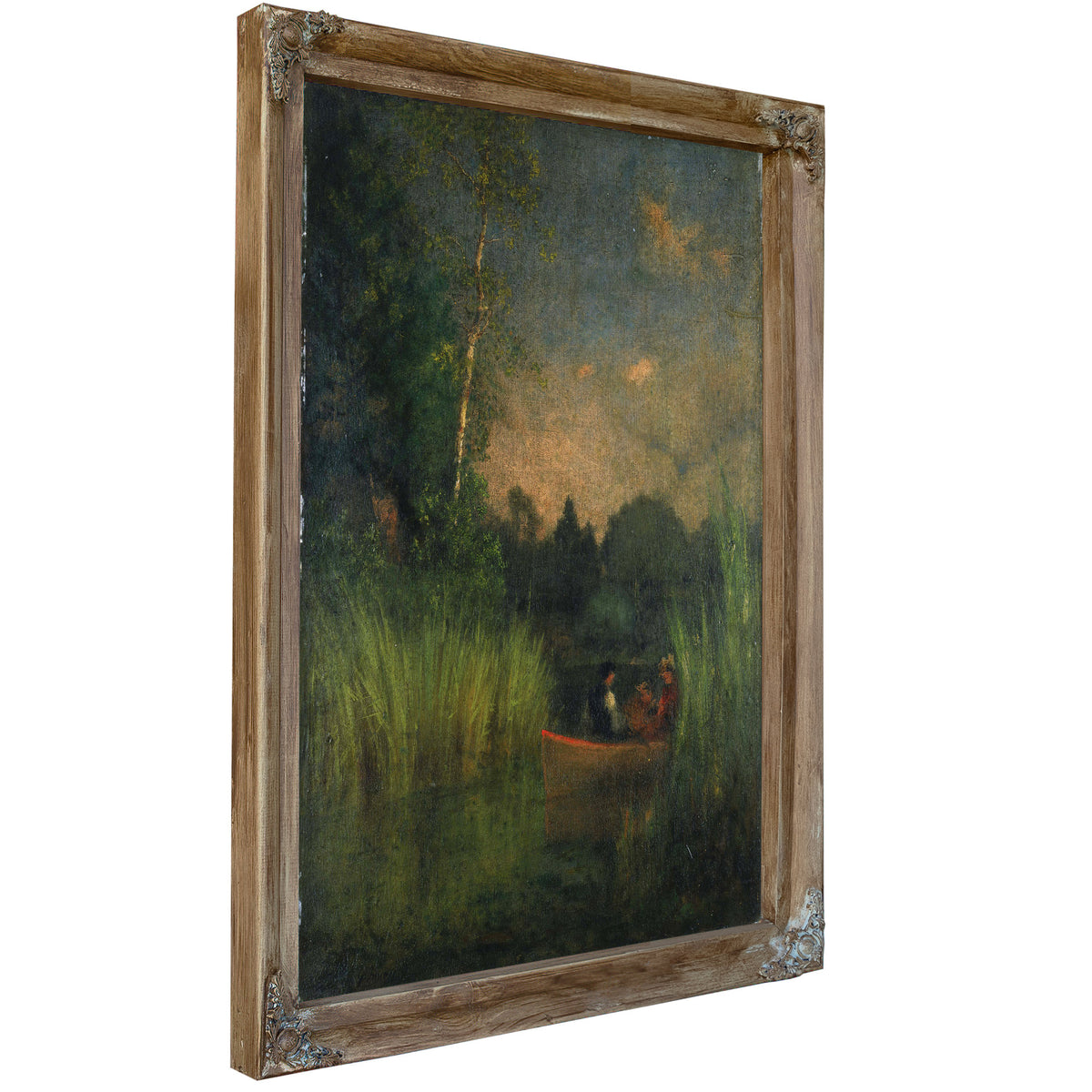 Dusk the Rushes Alexandria Bay 02 By George Inness