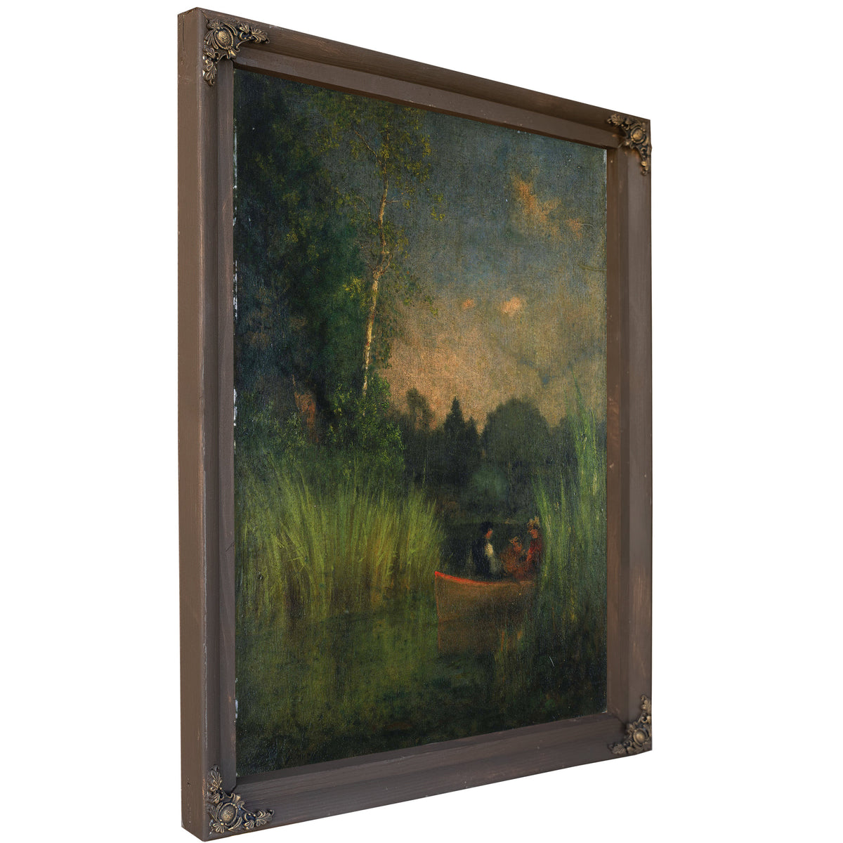 Dusk the Rushes Alexandria Bay 02 By George Inness