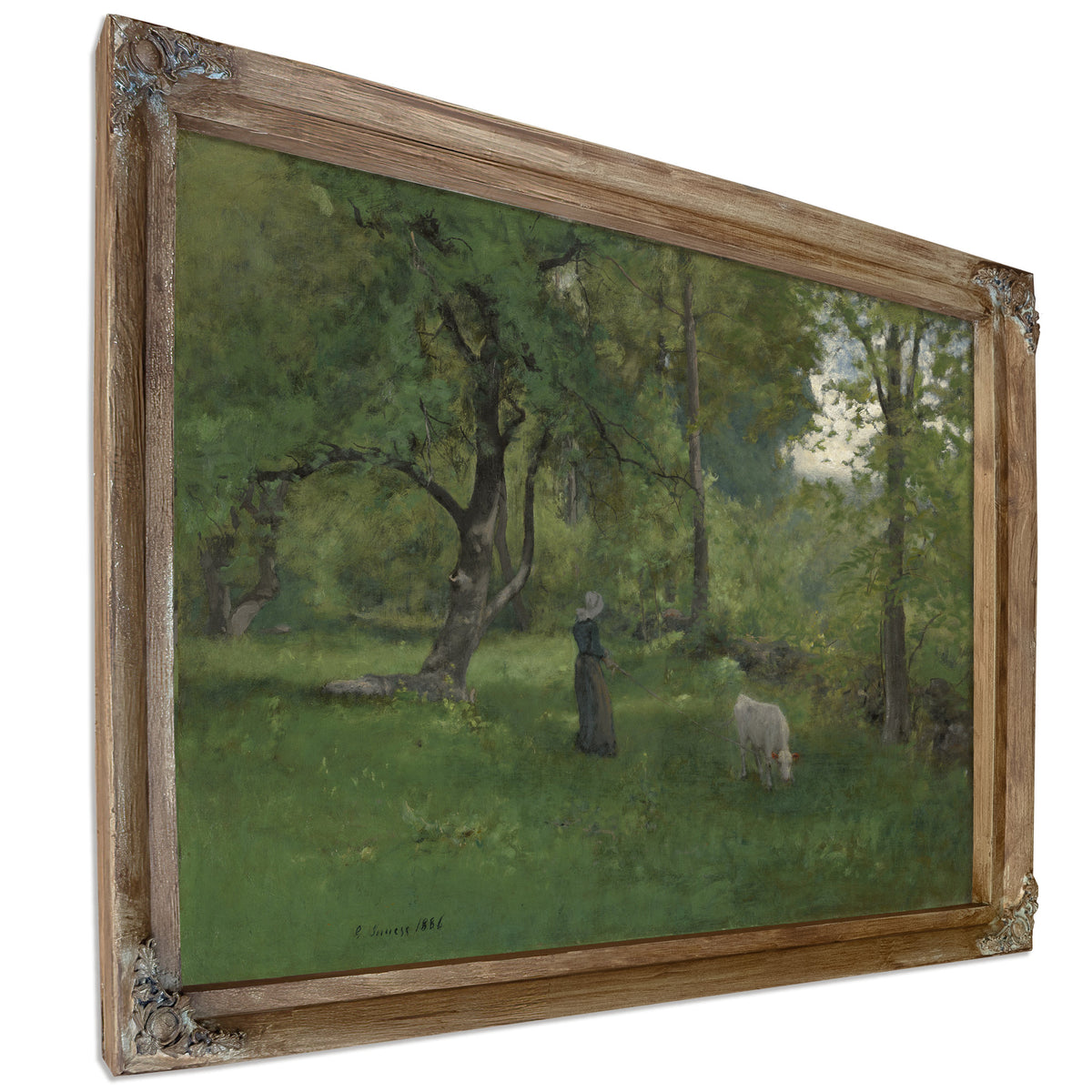 Green Landscape By George Inness