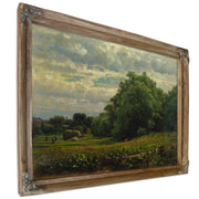 Harvest Time 1864 By George Inness