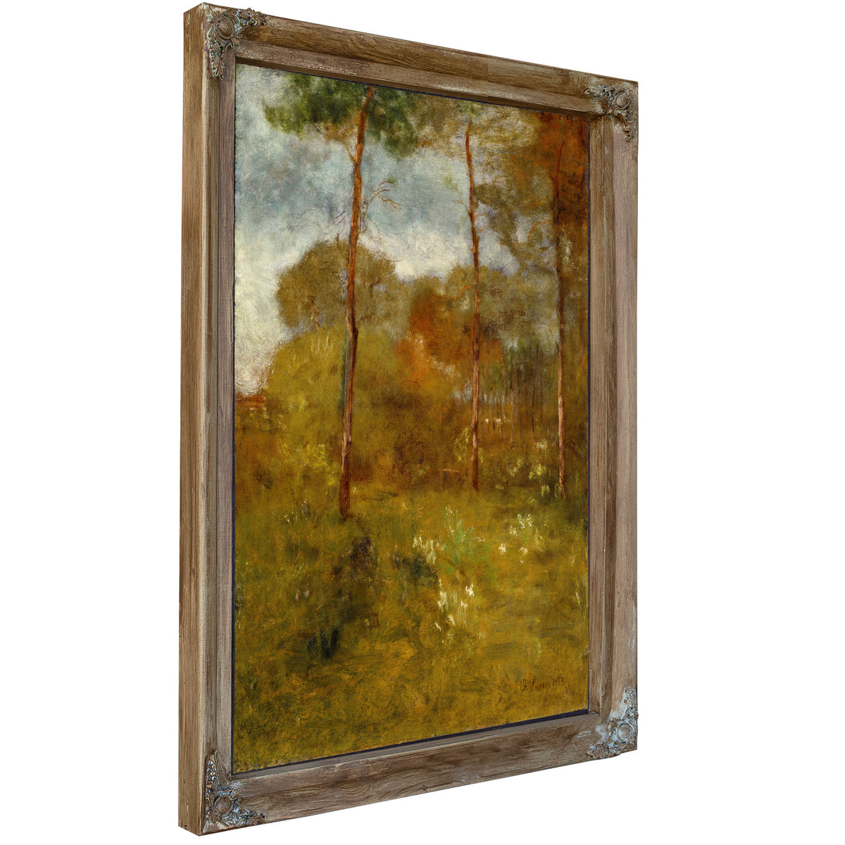 Orange Road Tarpon Springs 1893 By George Inness