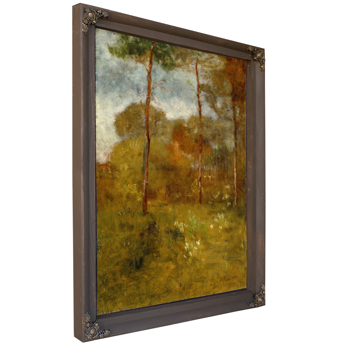 Orange Road Tarpon Springs 1893 By George Inness
