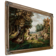 Rocky Dell Near Village Circa 1849 By George Inness
