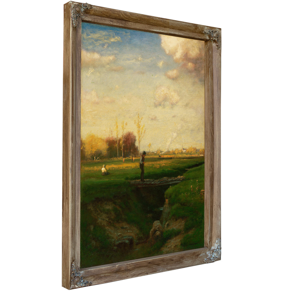 Short Cut Watchung Station New Jersey By George Inness